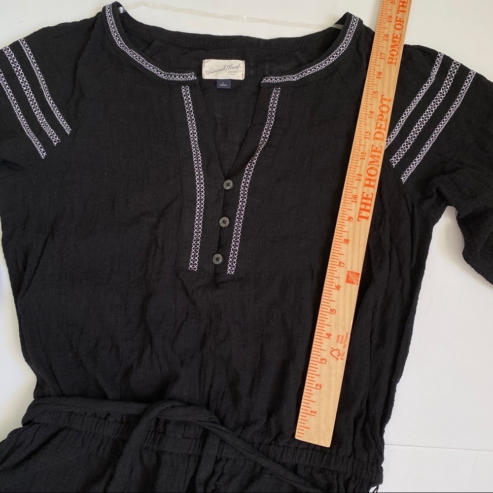 Universal Thread Embroidered Romper Loungewear - image 7